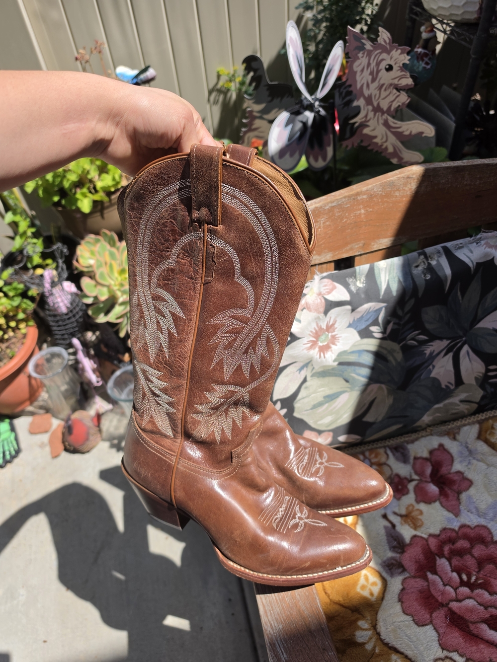 Idyllwind Western Brown Embroidered Boots